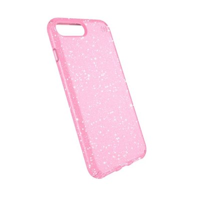 Apple Compatible Speck Products Presidio Clear and Glitter - Bella Pink And Gold Glitter