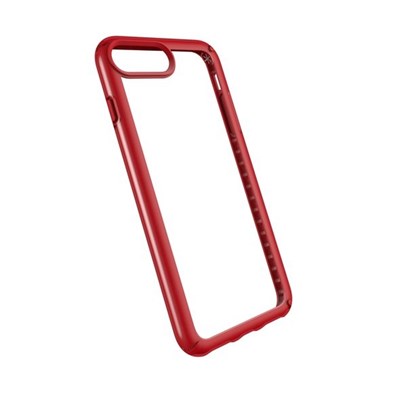 Apple Speck Products Presidio Show Case - Clear And Heartthrob Red  103125-6691