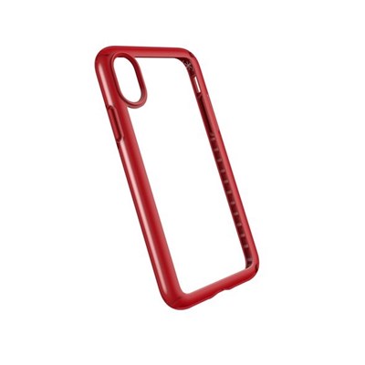 Apple Speck Products Presidio Show Case - Clear And Heartthrob Red  103134-6691