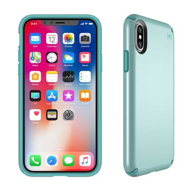 Apple Compatible Speck Products Presidio Case - Peppermint Green Metallic And Jewel Teal  103135-6596