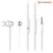 HyperGear dBm Wave 3.5mm Earphones with Mic - White Image 1