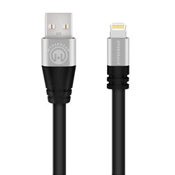HyperGear Flexi MFi Lightning 6ft Charge and Sync Cable - Black  13953-NZ
