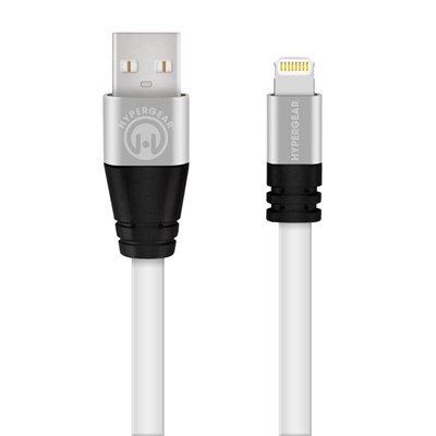 HyperGear Flexi MFi Lightning 6ft Charge and Sync Cable - White  13954-NZ