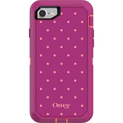 Apple Otterbox Rugged Defender Series Case and Holster - Coral Dot  77-56609