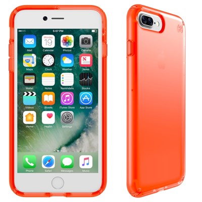 Apple Speck Products Presidio Clear Case - Neon Orange  88741-6498