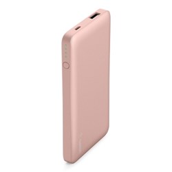 Belkin Pocket Power 5k Power Bank (5,000 Mah) With Single Usb Port - Rose Gold