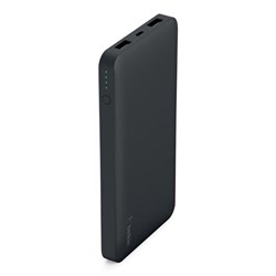 Belkin Pocket Power 10k Power Bank (10,000 Mah) With Dual Usb Ports - Black Belkin Pocket Power 10k Power Bank (10,000 Mah) With Dual Usb Ports - Black