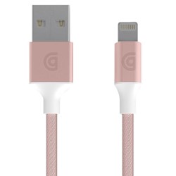 Griffin Usb To Lightning Usb Premium Braided 5 Foot Charge-sync Cable - Rose Gold  GC43433