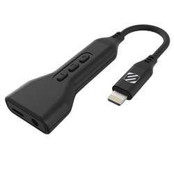 Scosche Lightning To 3.5mm Audio Adapter And Charge Port