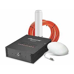 SureCall Force5 2.0 Outdoor Omni Antenna and Indoor Ultra Thin Dome Antenna Cell Phone Signal Booster Kit