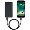 Belkin Pocket Power 10k Power Bank (10,000 Mah) With Dual Usb Ports - Black Image 3