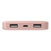 Belkin Pocket Power 10k Power Bank (10,000 Mah) With Dual Usb Ports - Rose Gold Image 3