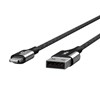 Belkin Mixit Duratek Metallic Lightning To Usb Cable (4 Ft Length) - Black Image 2