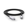 Griffin Breaksafe Magnetic Usb Type C Breakaway Power Cable - Black And Gray Image 3