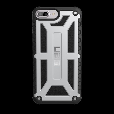 Apple Urban Armor Gear Monarch Case - Platinum And Black  IPH8-7PLS-M-PL