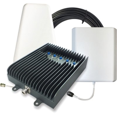 Surecall Fusion5s Cellular Signal Booster Kit with Yagi and Panel Antenna