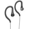 Motorola Earbuds Sport Water Resistant In Ear Headphones With Ear Hook And Mic - Black Image 1