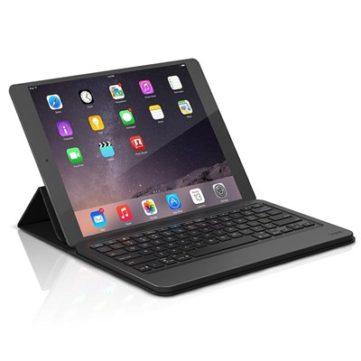 Zagg Messenger Universal Bluetooth Keyboard With Stand For Up To 8 Inch Tablets - Black