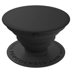 Popsockets - Solid Device Stand And Grip - Black Popsockets - Solid Device Stand And Grip - Black