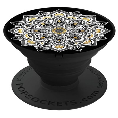 Popsockets - Mandalas Device Stand And Grip - Gold Lace