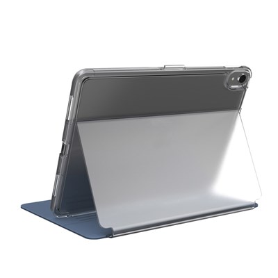 Apple Speck Products Balance Folio Case With Sleep and Wake Magnet - Marine Blue And Clear