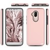 SLEEK HYBRID Case with Dual Layered Protection - Rose Gold Image 2
