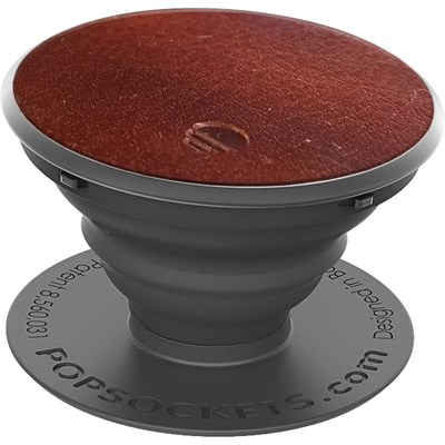 Popsockets - Vegan Leather Device Stand And Grip - Brown