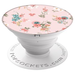 Popsockets - Floral Device Stand And Grip - Pink Trellis