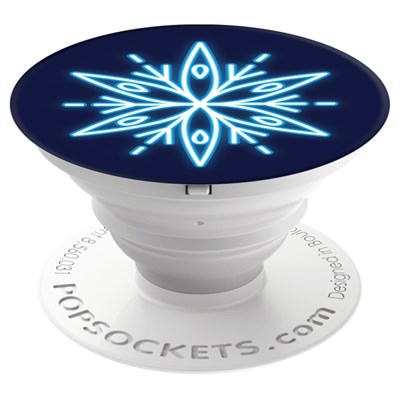 Popsockets - Seasonal Device Stand And Grip - Neon Snowflake