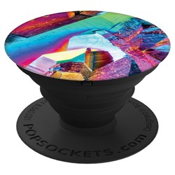 Popsockets - Gloss Abstract Device Stand And Grip - Rainbow Gem