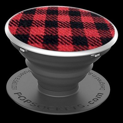 Popsockets - Device Stand And Grip - Classic Check Red