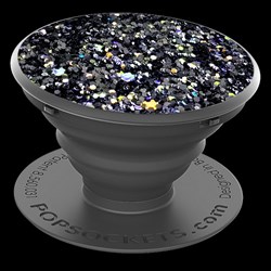 Popsockets - Device Stand And Grip - Sparkle Black Popsockets - Device Stand And Grip - Sparkle Black