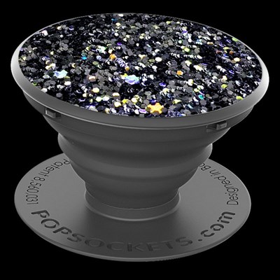 Popsockets - Device Stand And Grip - Sparkle Black