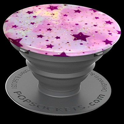 Popsockets - Device Stand And Grip - Glitter Starry Dreams Lavender