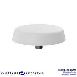 Cradlepoint by Panorama Low Profile 2x WiFi Puck Antenna - White