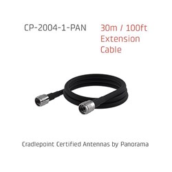 Cradlepoint 100 Foot Ultra Low Loss 10mm Cable for Antenna by Panorama