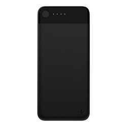 Belkin - Boostcharge Lightning Input Power Bank 5,000 Mah - Black Belkin - Boostcharge Lightning Input Power Bank 5,000 Mah - Black