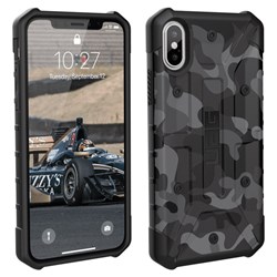 Apple Urban Armor Gear Pathfinder Case - Black Camo  IPHX-A-BC