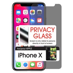 Cellet Premium Tempered Glass Screen Protector For Apple Iphone X - Privacy