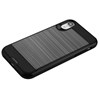 Apple Hybrid Protector Cover - Black and Black Brushed Image 1