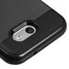 Brushed Hybrid Protector Cover - Black and Black Image 1