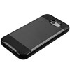 Brushed Hybrid Protector Cover - Black and Black Image 2