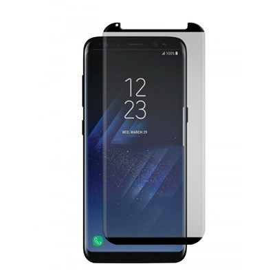 Gadget Guard Black Ice Cornice 2.0 Full Adhesive Curved Temperd Glass Screen Guard For Samsung Galaxy S8