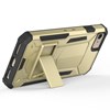 Apple Hybrid Transformer Cover with Kickstand and UV Coated PC and TPU Layers - Gold and Black Image 1