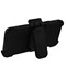 Apple MyBat TUFF Hybrid Phone Protector Cover with Black Horizontal Holster- Rubberized Black Image 3