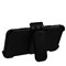Apple MyBat TUFF Hybrid Phone Protector Cover with Black Horizontal Holster - Natural Black Image 4