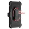 MyBat 3-in-1 Kinetic Hybrid Protector Cover Combo with Black Holster and Tempered Glass Screen Protector - Black Image 1