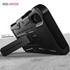 Apple Ghostek Iron Armor Series Case with Tempered Glass - Black and Gray Image 2