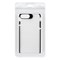 Bumper Sturdy Candy Skin Cover - Transparent Clear and Black  NIP7PLUSCASKCA791NP Image 1