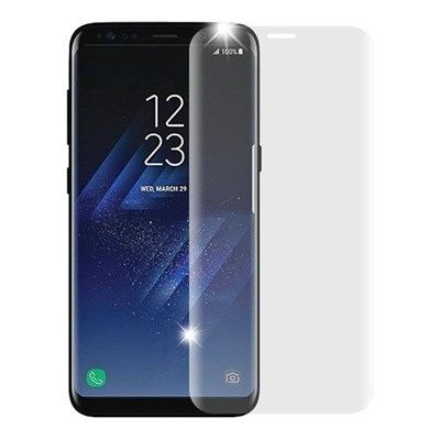 Samsung Galaxy S8 Full Coverage Tempered Glass Screen- Protector / Transparent